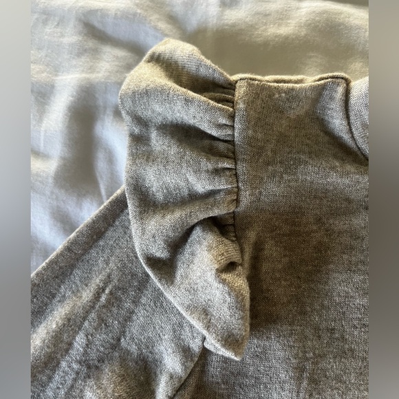 Heathery Ursa Ruffle Shoulder
Knit Bodysuit - Picture 7 of 8